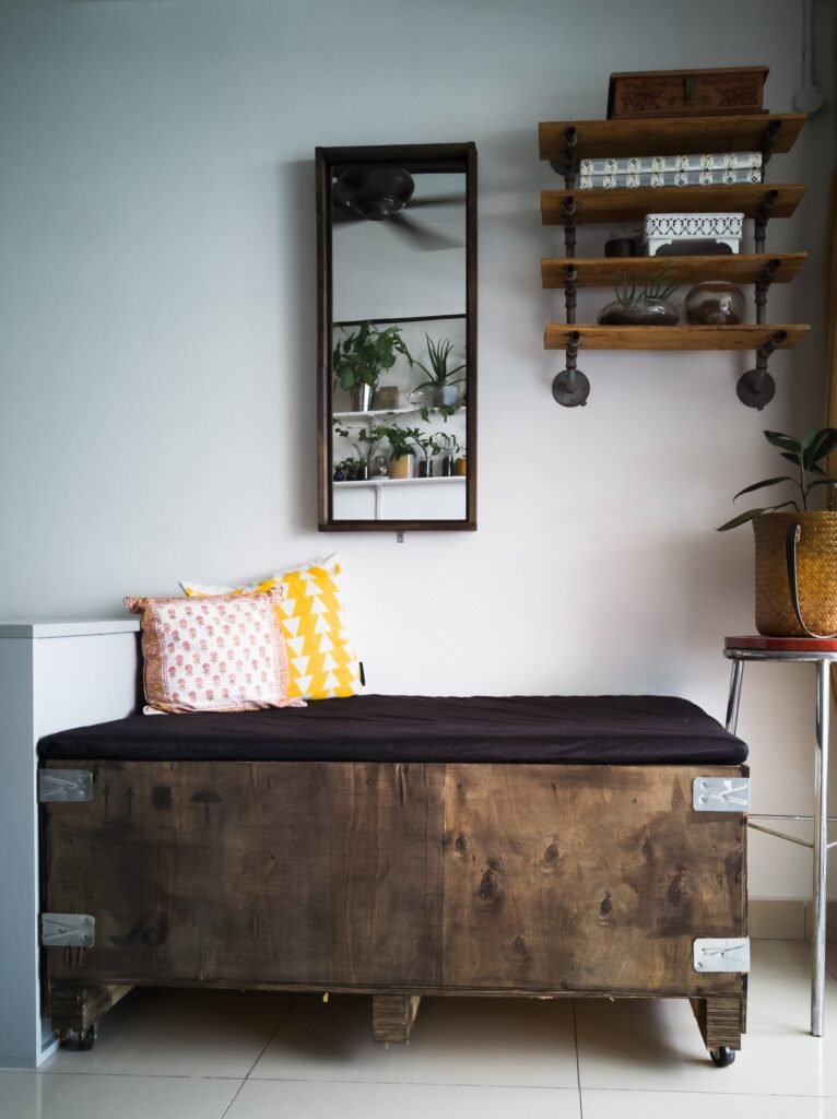 industrial design interior in an apartment